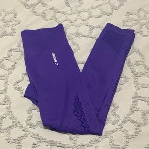 Gymshark Energy + Seamless Leggings — Indigo